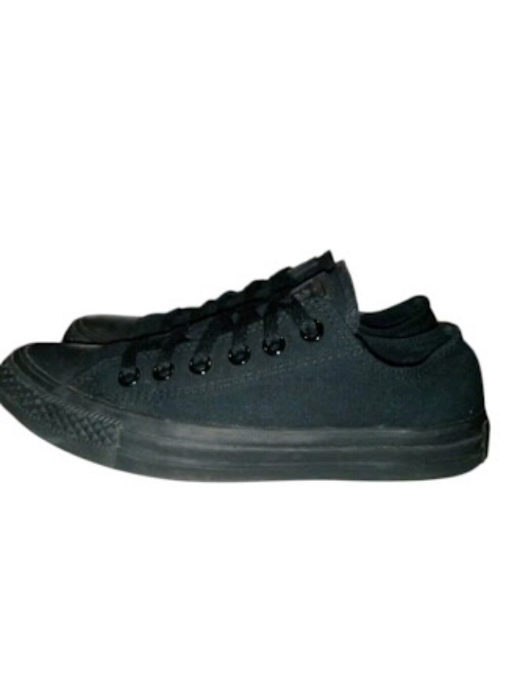 Converse All‑Star Chuck Taylor Black Low Top Sz 5.5 / 7.5